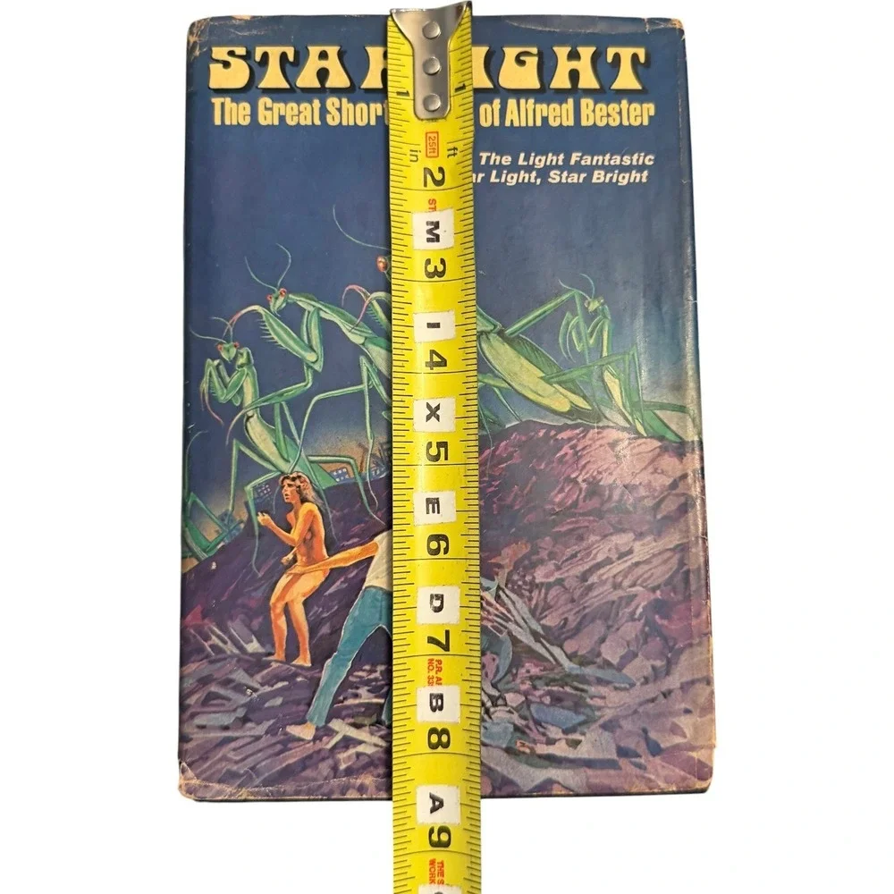 Alfred Bester Starlight‎ Great Short Fiction Hardcover Book 1976 Vintage Sci-Fi